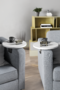 Decorative Double (2 pcs.) Side Table Round