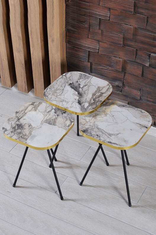 Black Metal Square Gold Zigon Coffee Table Black Metal Square Gold Zigon Coffee Table