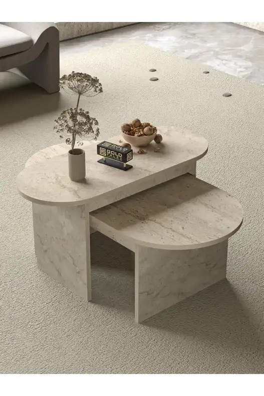Setro 2 Piece Middle Coffee Table