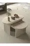 Setro 2 Piece Middle Coffee Table