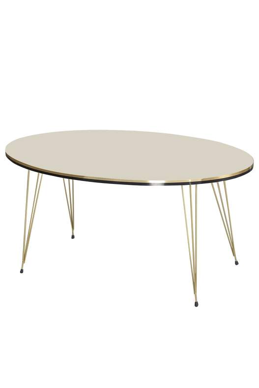 Gold Wire Double Gold Coffee Table Set Ellipse Gold Wire Double Gold Coffee Table Set Ellipse