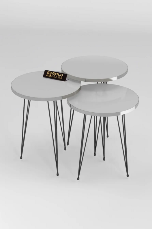 Black Wire Silver Zigon Coffee Table Black Wire Silver Zigon Coffee Table