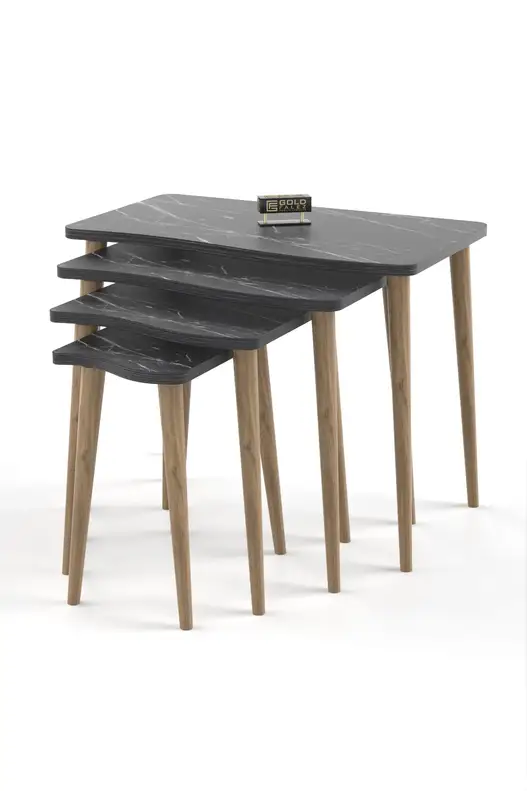 Zigon Coffee Table Wooden 4 Piece Square Zigon Coffee Table Wooden 4 Piece Square