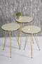Gold Wire Double Gold Zigon Coffee Table