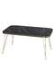 Gold Wire Double Gold Centre Coffee Table Square