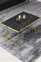 Solo Centre Coffee Table Zigon Coffee Table Gold Set