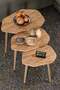Trio 3 Wooden Zigon Coffee Table