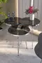 Silver Wire Coffee Table Set Ellipse