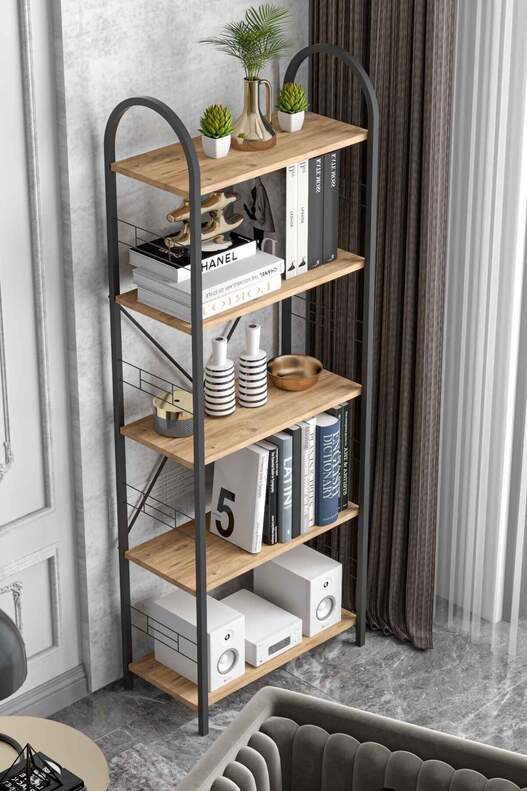Bohemian 5 Shelf Bookcase Bohemian 5 Shelf Bookcase