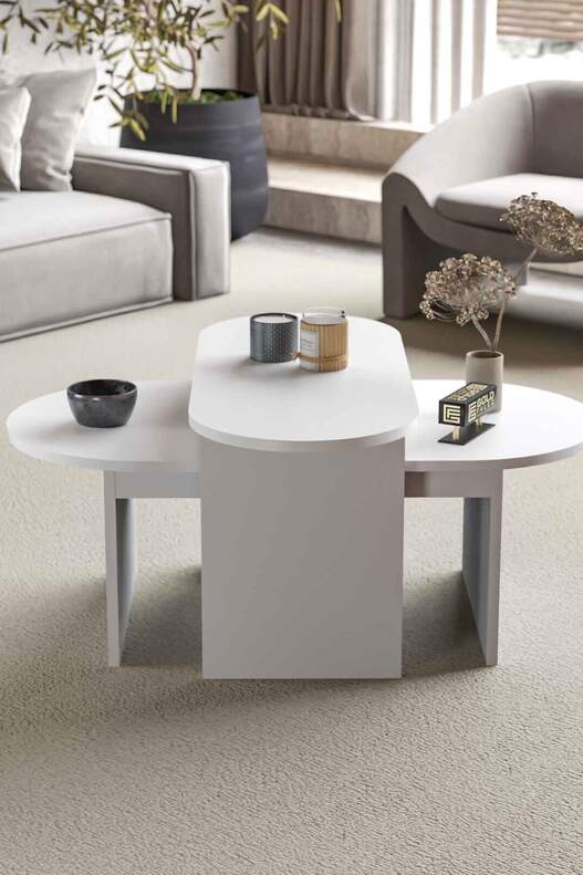 Setro 2 Piece Middle Coffee Table Setro 2 Piece Middle Coffee Table