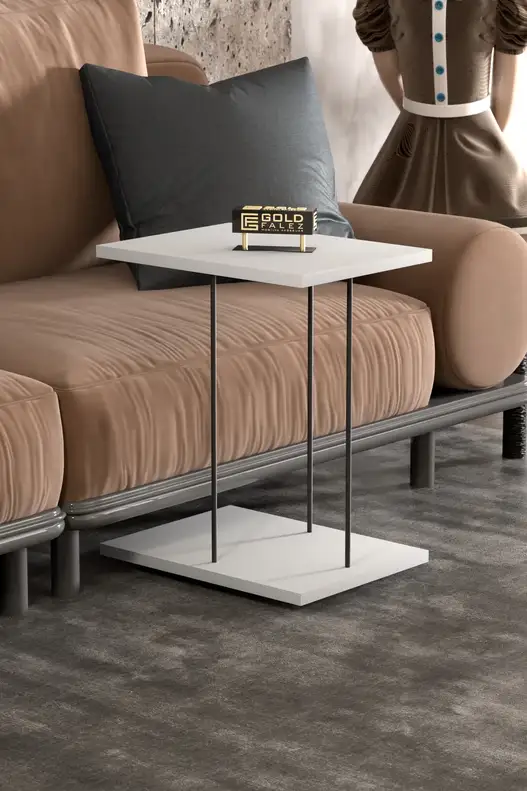 Wheeled Side Table Rectangle Wheeled Side Table Rectangle