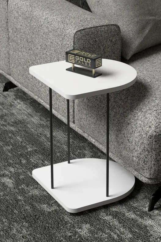 Wheeled Side Table Oval Wheeled Side Table Oval