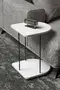Wheeled Side Table Oval