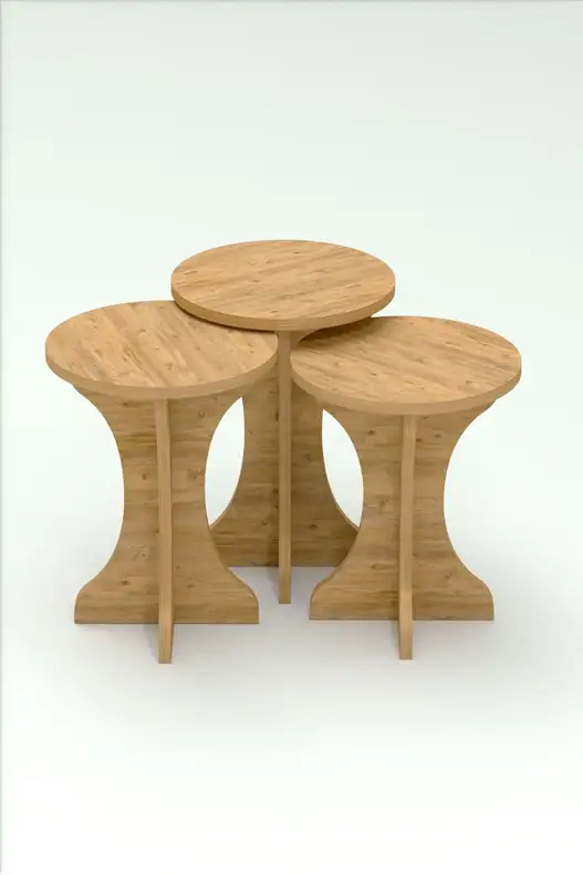 Centre coffee table and Zigon Coffee Table Cork Set Centre coffee table and Zigon Coffee Table Cork Set