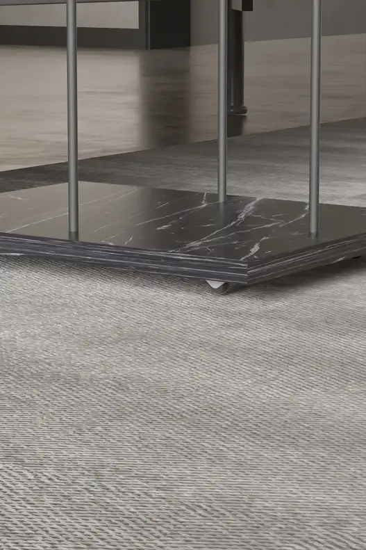 Wheeled Side Table Rectangle Wheeled Side Table Rectangle