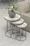 Zigon Coffee Table Silver C Lux