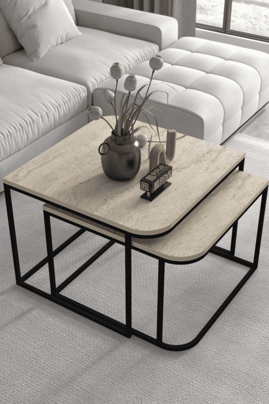 Damla Double Coffee Table