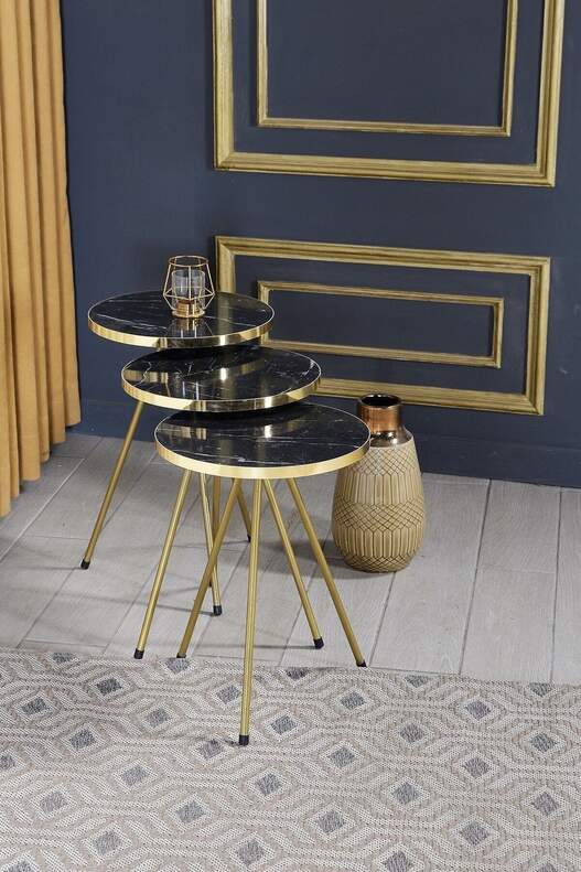 Gold Metal Zigon Coffee Table Gold Metal Zigon Coffee Table