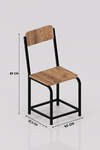 Modern Kitchen Dining Chair - 6
