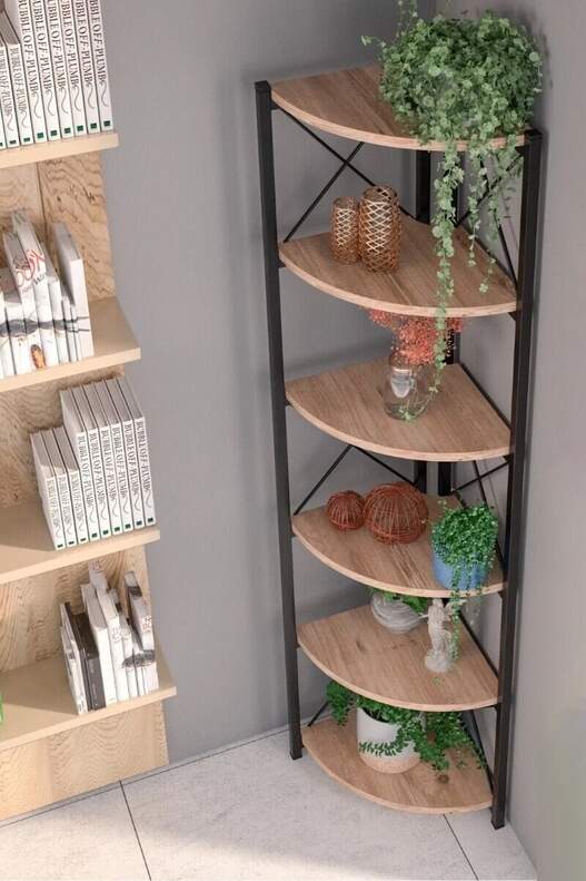 6 Shelves Flower Bookcase 6 Shelves Flower Bookcase