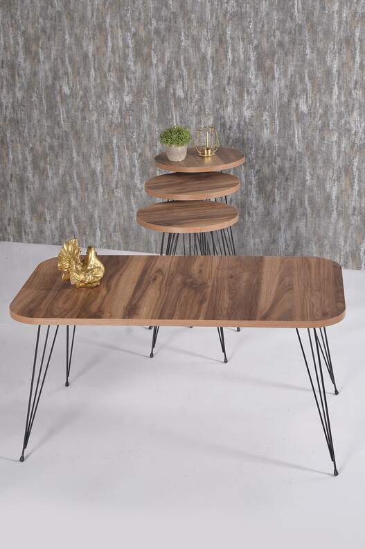 Black Wire Coffee Table Set Ellipse Black Wire Coffee Table Set Ellipse