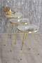 Gold Wire Zigon Coffee Table