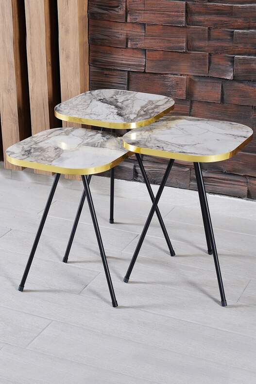 Black Metal Square Gold Zigon Coffee Table Black Metal Square Gold Zigon Coffee Table