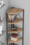 Bookshelf 6 Corner Shelf