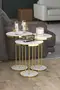 Coffee Table and Zigon Coffee Table Terra Set Gold