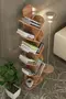 10 Shelves Decorative Compartment Bookcase
