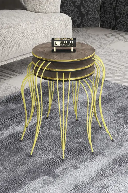 Zigon Coffee Table Luxury Double Gold Zigon Coffee Table Luxury Double Gold