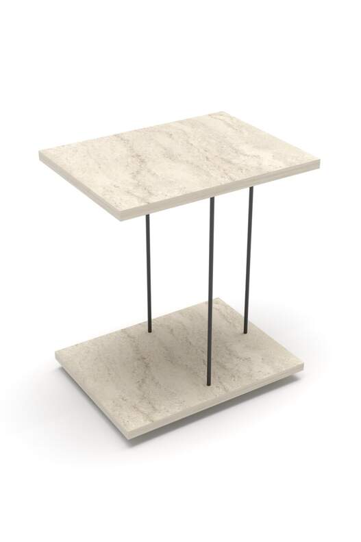 Wheeled Side Table Rectangle Wheeled Side Table Rectangle