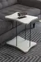 Side Table with Wheels