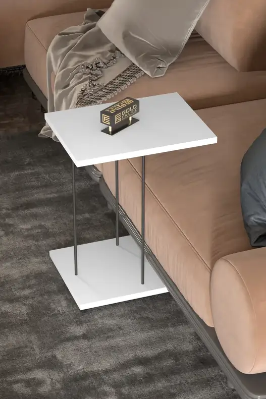 Wheeled Side Table Rectangle Wheeled Side Table Rectangle
