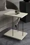 Wheeled Side Table Rectangle