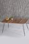 Black Wire Centre Coffee Table Ellipse