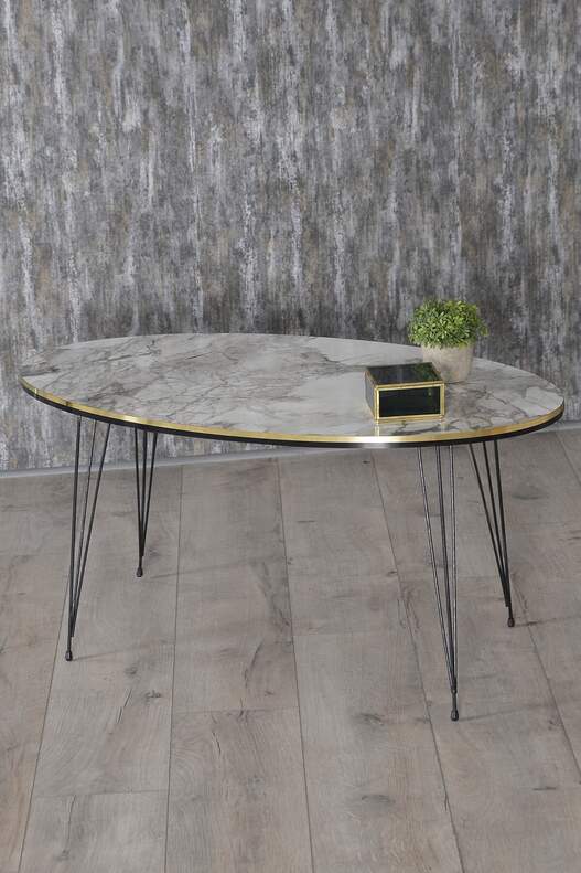 Black Wire Double Gold Coffee Table Set Ellipse Black Wire Double Gold Coffee Table Set Ellipse