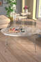 Silver Wire Coffee Table Set Ellipse