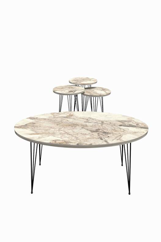 Black Wire Coffee Table Set Ellipse Black Wire Coffee Table Set Ellipse