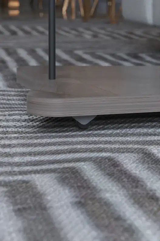 Side Table with Wheels Side Table with Wheels