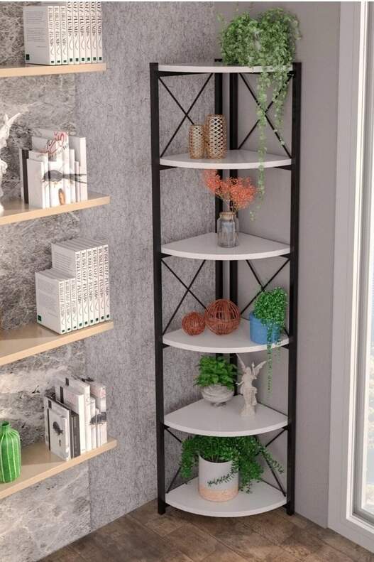 6 Shelves Flower Bookcase 6 Shelves Flower Bookcase