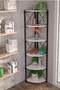 6 Shelves Flower Bookcase