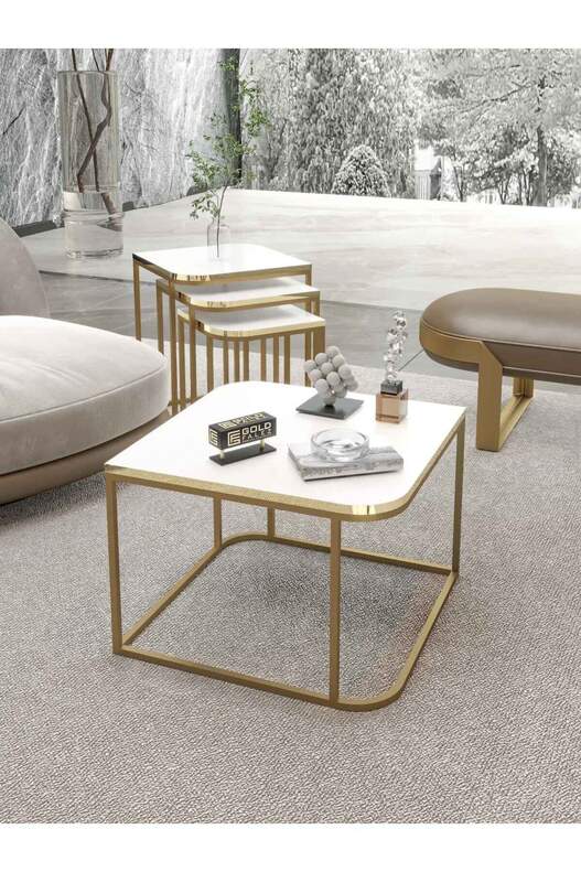 Damla Center and Zigon Coffee Table Set Damla Center and Zigon Coffee Table Set