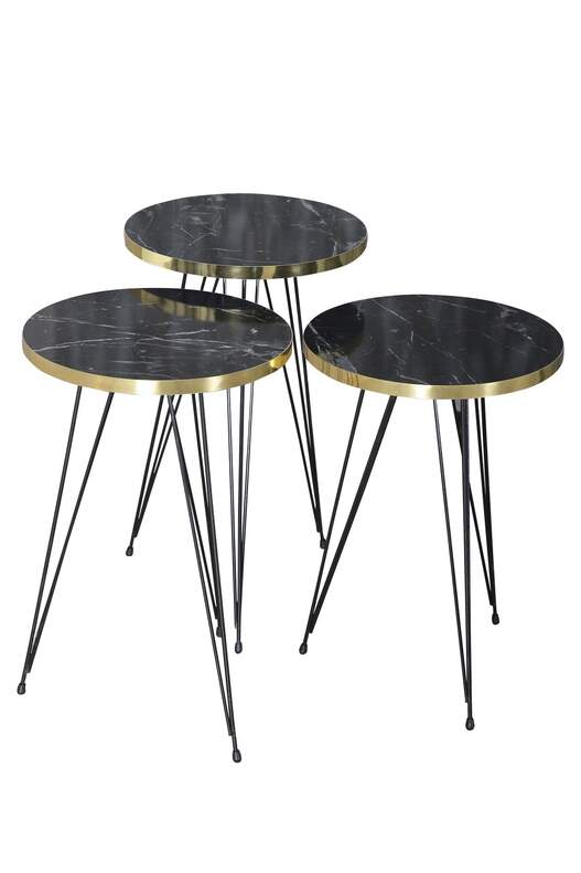 Black Wire Gold Coffee Table Set Square Black Wire Gold Coffee Table Set Square