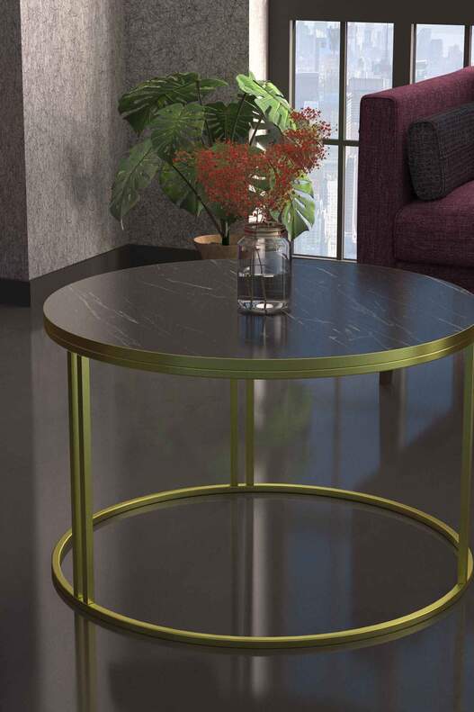 Middle Coffee Table Single Gold Luxury Special Middle Coffee Table Single Gold Luxury Special