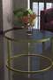 Middle Coffee Table Single Gold Luxury Special