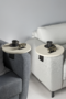 Decorative Double (2 pcs.) Side Table Round