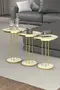 Gold Terra Zigon Coffee Table