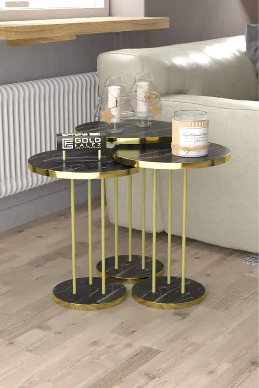 Gold Terra Zigon Coffee Table Gold Terra Zigon Coffee Table