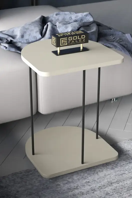 Wheeled Side Table Oval Wheeled Side Table Oval